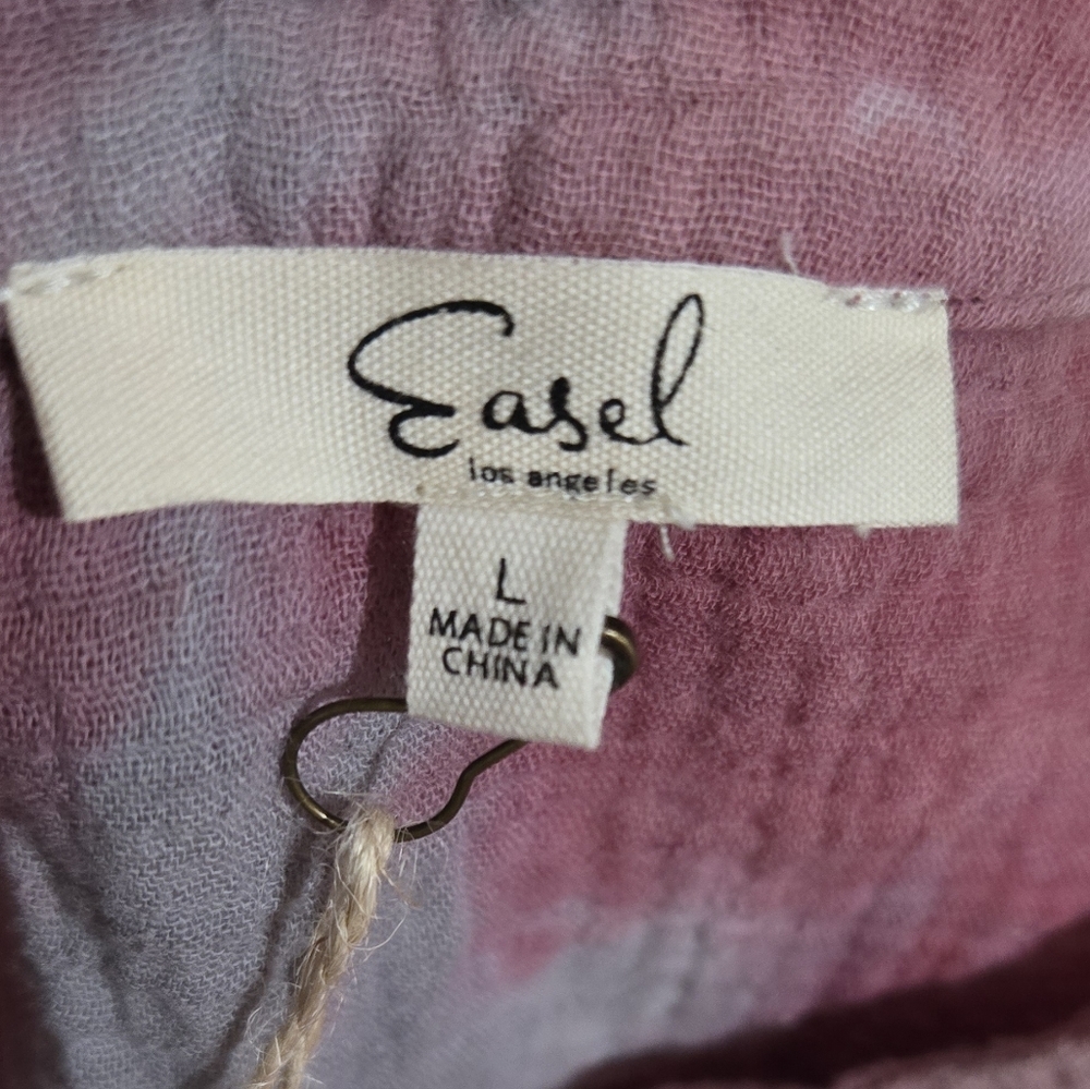 Easel Tie-Dye Women's Tunic Top - Picture 10 of 10